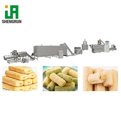 Puff Corn Snacks Processing Line